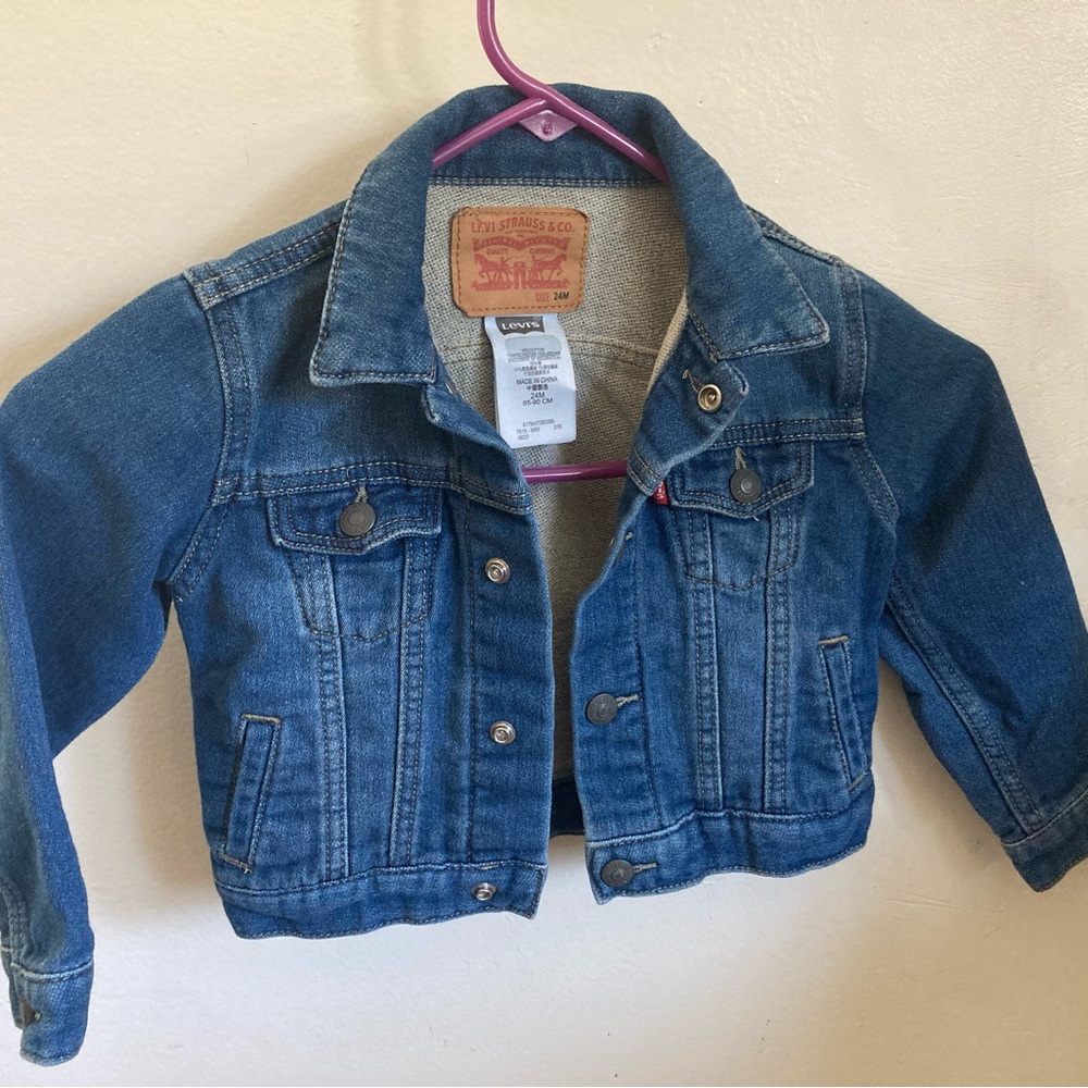 Toddler -Levi's Blue Jean Jacket Classic Denim Style